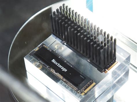 Nextorage Displays Next Gen Pcie Gen Nvme M Ssd With Massive