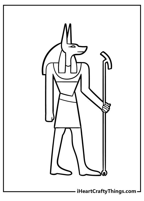 Ancient Egypt Map Coloring Pages