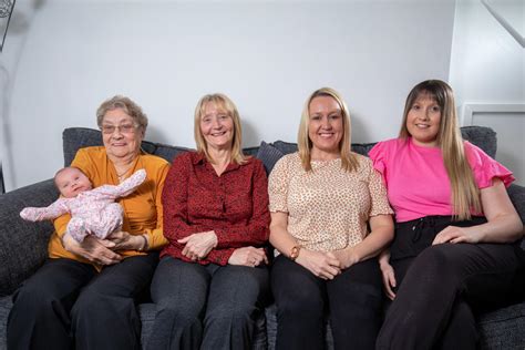 Unusual family includes five generations of women