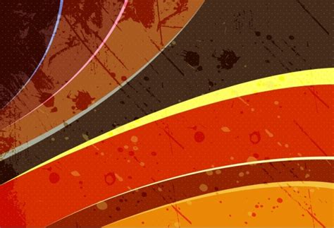 Abstract Background Template Grungy Curves Decoration Vectors Images