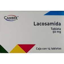 LACOSAMIDA Camber C 14 TABS 50 MG Rajocyn Medicamento Y Material