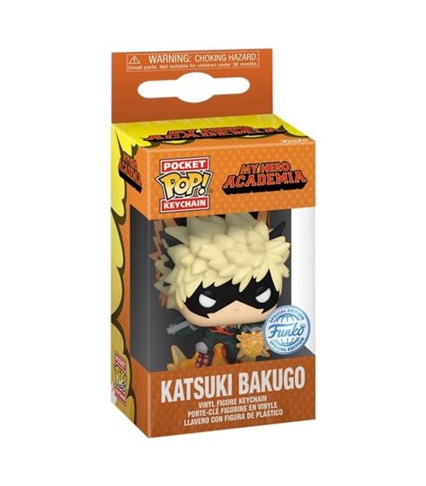 Pocket Pop Keychain Katsuki Bakugo Explosion My Hero Academia