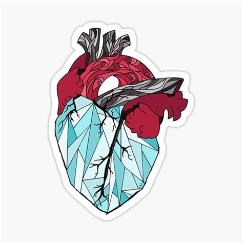 Heart Of Glass Sticker For Sale By Suethen29 Redbubble