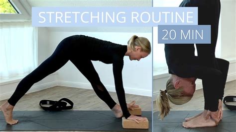 Yoga Stretching Routine Beinrückseiten Oberschenkel And Hüften Dehnen Yoga Für Läufer Youtube