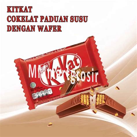 Jual Kitkat Kitkat Finger Cokelat Paduan Susu Dengan Wafer