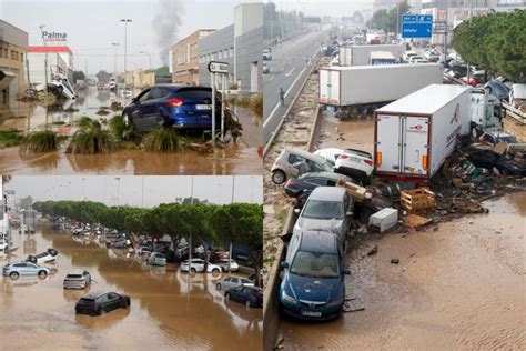 Impactantes imágenes de las catastróficas inundaciones en Valencia