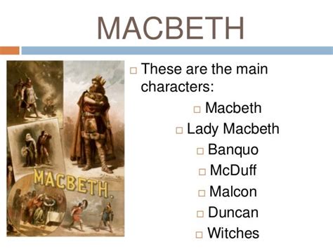 Macbeth William Shakespeare Javier Plaza Lorente 4ºb Eso