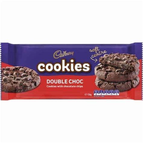 Buy Cadbury Cookie Soft Double Choc 156g Online Worldwide Delivery