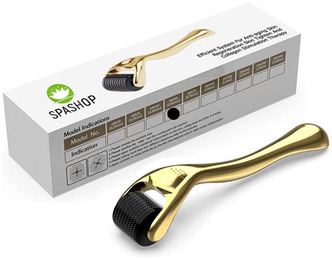 Купить SPASHOP Мезороллер для лица/тела/головы 540игл 0,50mm сталь ...