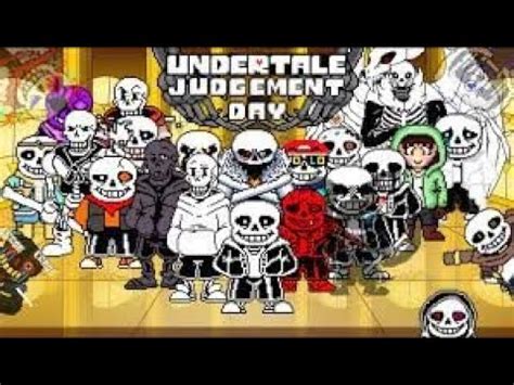 Undertale Judgment Day UJD Sansposter Character Showcase How To Get