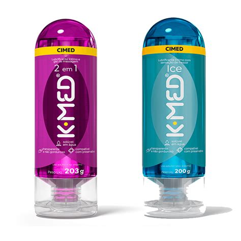Lubrificantes Kmed K Med Lubrificante Esquenta Hot Prazer Ou ICE Ou