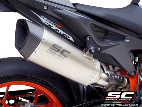 Sc Project Ktm 790890 Duke S1 Titanium Slip On Exhaust Ph