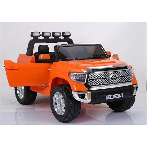 Limited 2 Seats Toyota Tundra 2x12v Ride On Truck Car Toy For Kids