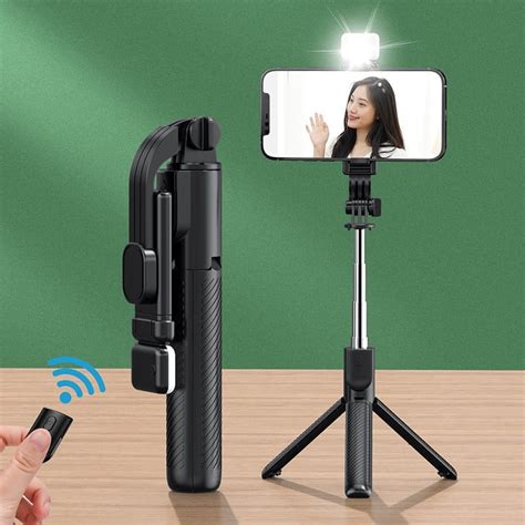 Jual Tongsis Bluetooth 3in1 R1s Led Dual Led Flash Light Remote