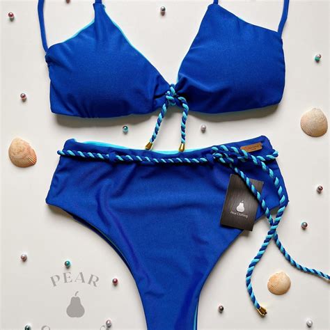 Biquíni hot pants calcinha cintura alta Elo Produtos Especiais