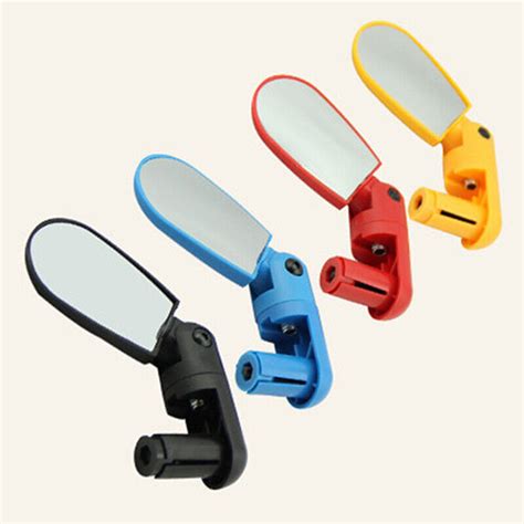 Universal 360 Degree Bike Mirrors Bicycle Rotate Rearview Handlebar