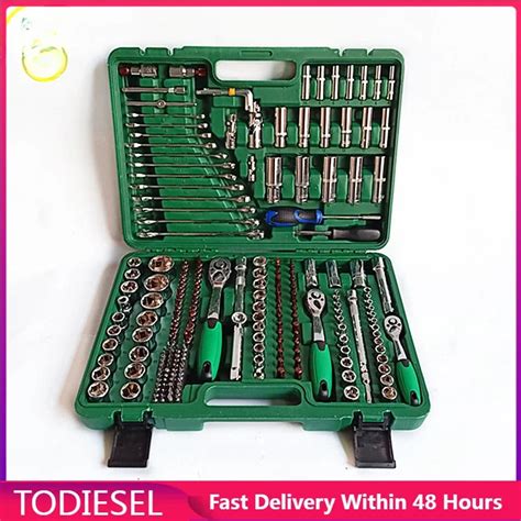 216PCS 72pins Quick Wrench Car Repair Tool Set CRIN Injector Disasemble