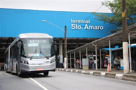 Obras No Terminal Santo Amaro Motivam Mudan A Tempor Ria Dos Pontos Finais