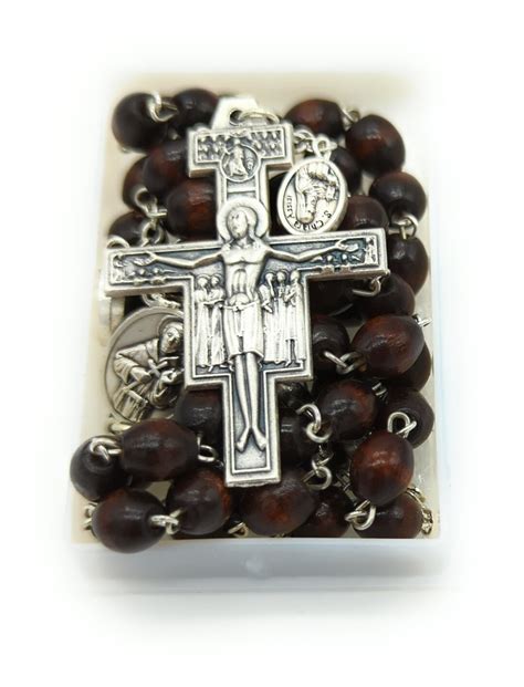 Rosary Of St Francis Franciscan Rosary Rosary Chaplet St Francis Of Assisi And St Clare