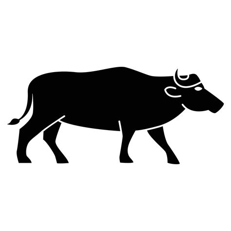 Bull icon vector 22168917 Vector Art at Vecteezy