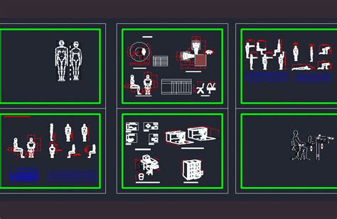 Anthropometry And Ergonomics DWG Block for AutoCAD • Designs CAD