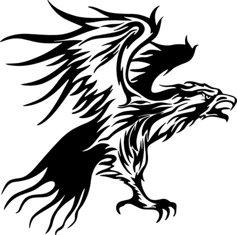 Flaming Eagle Tattoo - ClipArt Best