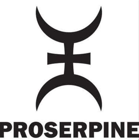 Persephone Symbol Rune Greek Goddess Of Spring And Queen Of The