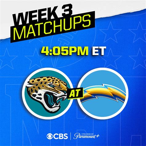 Nfl On Cbs 🏈 On Twitter Nfl Week 3 Is Here And In Full Effect 🏈