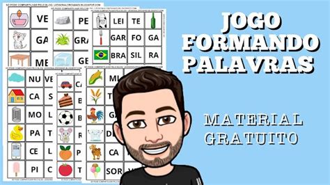 Recursos E Atividades Do Ledson Aldrovandi Jogo Formando Palavras Em