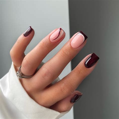 35 Hottest Fall French Nail Ideas For 2024