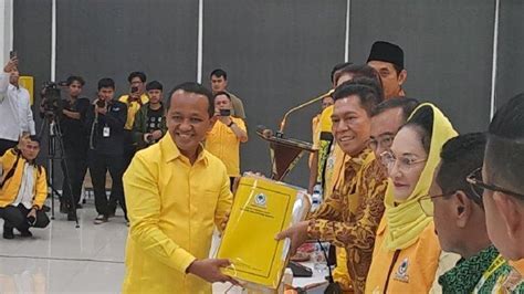 Ini Motivasi Utama Bahlil Lahadalia Maju Jadi Calon Ketua Umum Golkar