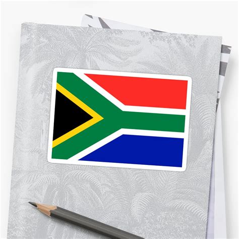 South African Flag Sticker By MrGamePLAY Redbubble