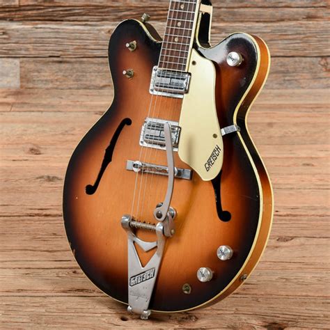 Gretsch Streamliner Sunburst 1969 – Chicago Music Exchange