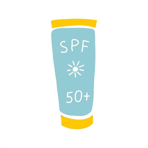 Premium Vector Sunscreen Cosmetics Spf Cream Blocks The Sun S Rays