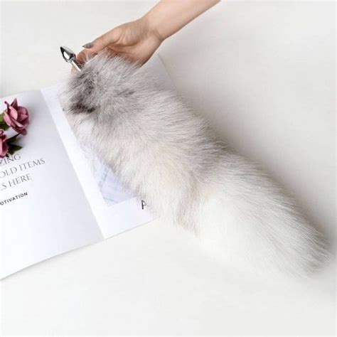 Plug Anal Rabo De Raposa Fox Tail Sexy Lady Chastity