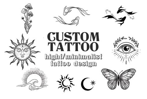 Draw Custom Tattoo Design For You By Heiqii Fiverr