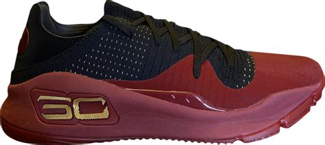 Buy Curry 4 Low TB 'Black Red Gold' Sample - 3021707 600 S | GOAT