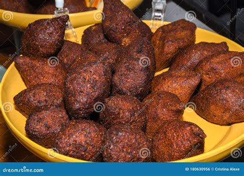 Kibbeh Also Kubba And Other Spellings Is A Levantine Dish Stock Photo