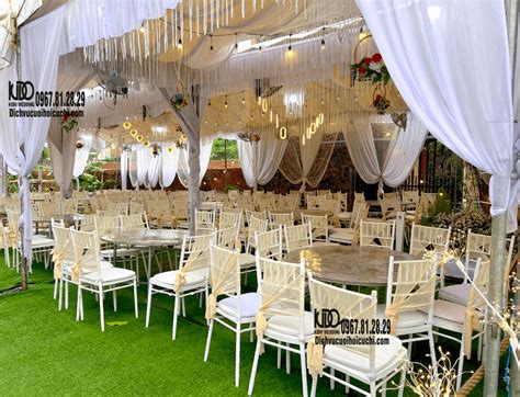 Rạp cưới tone Nude DVCHCC