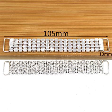 Lot de connecteurs de Bikini pour chaîne en strass Grandado