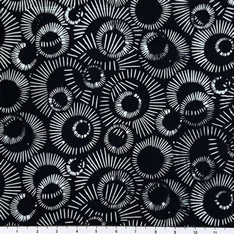 Bubble Burst Batik Lsbc 4011 Black And White By The Yard Etsy