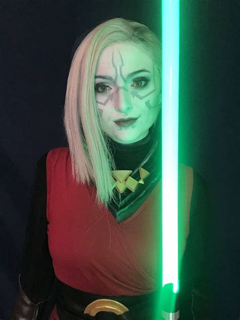 Nightsister Merrin Cosplay Jedi Cosplay Cosplay Face Tattoo