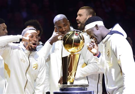 NBA champions receive their rings in pre-game ceremony