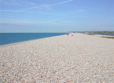 View North West Along Chesil Beach © Rod Grealish Cc By Sa20