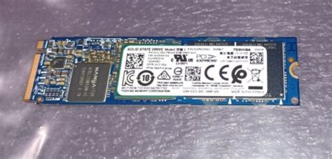 Toshiba Kxg50znv256g Xg5 256gb Internal 25 Nvme Solid State Drive