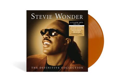 Stevie Wonder The Definitive Collection Limited Edition Orange Crush