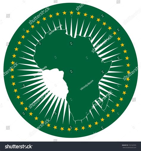 Vector Illustration African Union Flag Icon Stock Vector (Royalty Free) 732162595 | Shutterstock