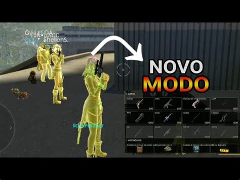 Joguei O Novo Modo Do Free Fire Duas Partidas Muito Top No Novo Modo