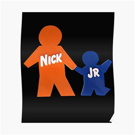 "Nick Jr Logo Clasic Version Nickelodeon Junior Logo 3D Printed Paramount Pixar 20th Century ...