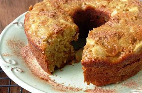 Bolo de maçã canela fácil de fazer Receitas Para Todos os Gostos